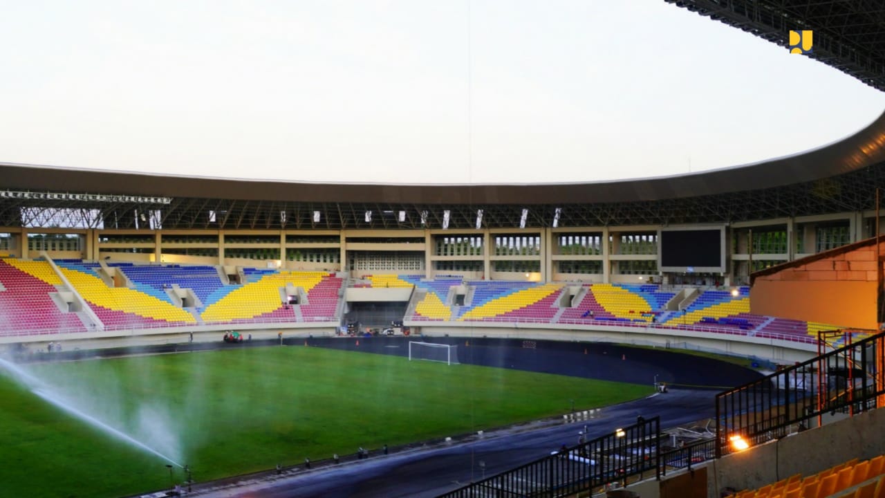 Pembangunan Stadion Manahan Solo Rampung 96%